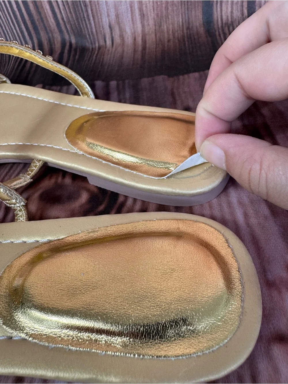Avon Two-Band Rhinestone Slide - Picture 6 of 9
